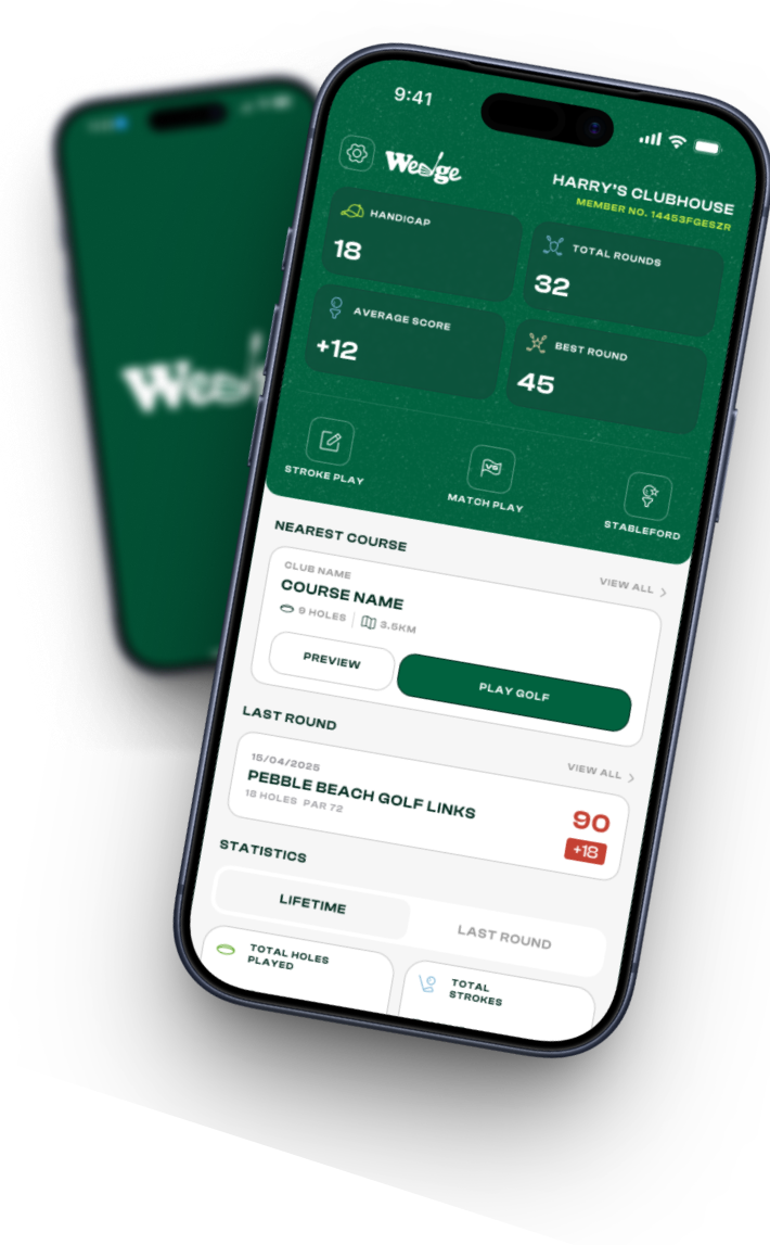 Golf App Stats
